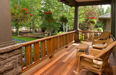 Cedar Decking in Hermosa Beach