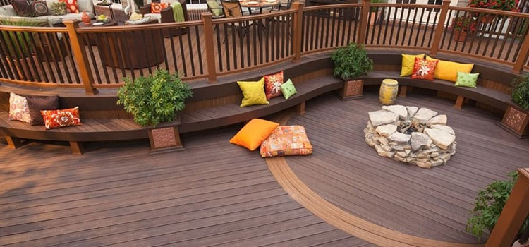 Gray TREX Decking in Hermosa Beach, CA