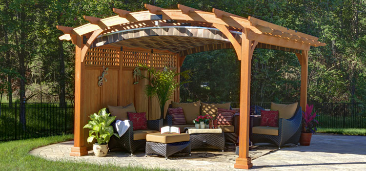 Modern Wood Pergola Installation in Hermosa Beach, CA